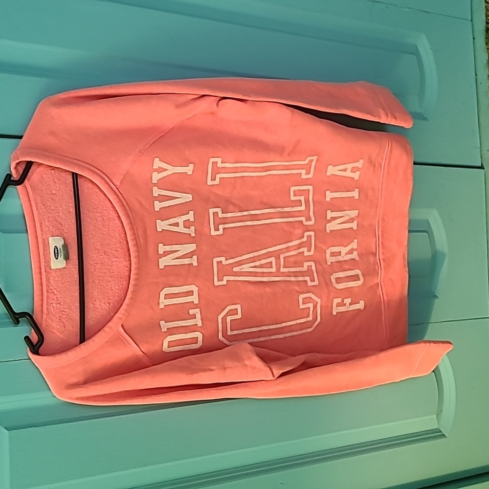 Electric pink Old Navy sweatshirt